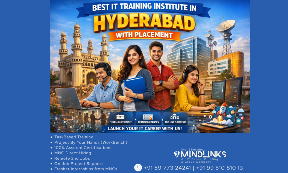 Best IT training institute in Hyderabad with placement