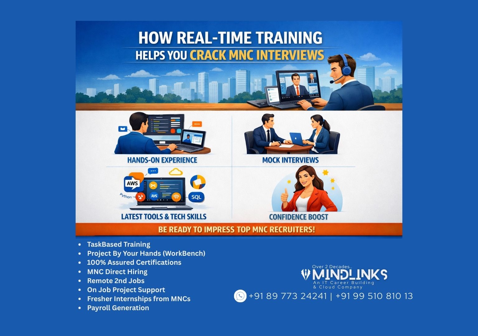 How Real-Time Training Helps You Crack MNC Interviews